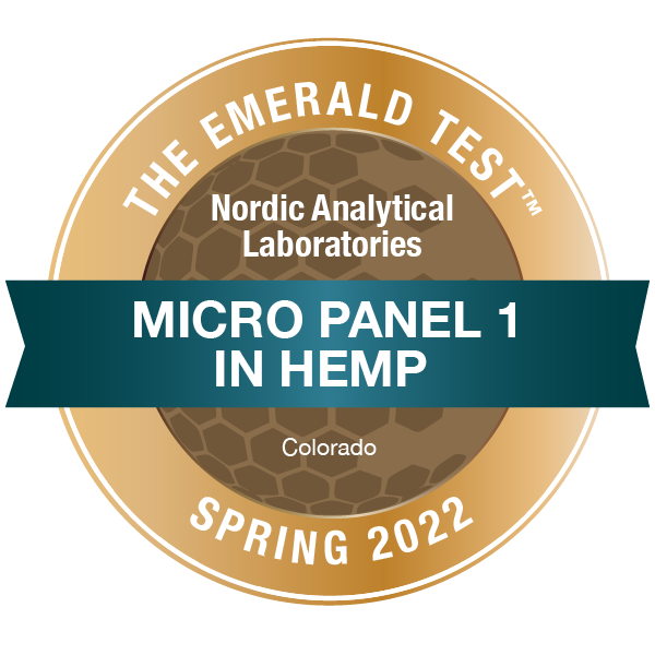 The Emerald Test Award for Spring of 2022: Micro Panel 1 in Hemp